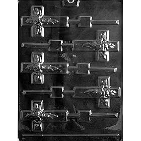 Buy CROSS LOLLY Religious Candy Mold Chocolate now!