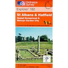 St. Albans and Hatfield, Hemel Hempstead and Welwyn Garden City (Explorer Maps)