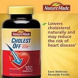 NATURE MADE CHOLEST-OFF 240 CAPLETS CHOLESTEROL FORMULA (PACK of 3) (MINIMUM EXP:09/2012)