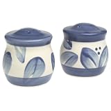 Pfaltzgraff Villa Flora Stoneware Salt and Pepper Set by Pfaltzgraff