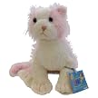 Webkinz Pink and White Cat with Trading Cards
