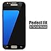 [Full Cover] Samsung Galaxy S7 screen protector ,AUSCREZICON [2-PACK] 0.26mm 9H Tempered Glass ,High Definition, Full 100% Coverage for Samsung Galaxy S7 [NOT S7 Edge] (Black)