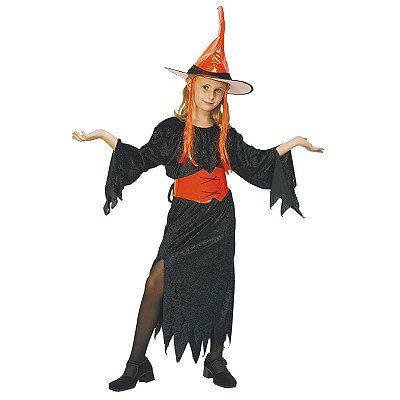 Rubie_s - 4/6 ans - Halloween : Sorci�re orange