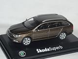 Produkt-Bild: SKODA SUPERB 2010 II 2 KOMBI MATO BRAUN 015YI 1/43 ABREX MODELLAUTO MODELL AUTO