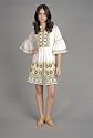 Long Sleeve Embroidered Dresses by Anna Sui