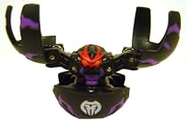 Bakugan Battle Brawlers Game Single LOOSE Figure Darkon Fear Ripper [Black]