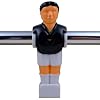 Satz Kickerfiguren Scorer f�r Tischfu�ball, Trikotfarbe schwarz, Komplettsatz 11 St�ck