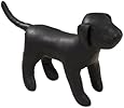East Side Collection Vinyl Dog Mannequins, X-Small, Black