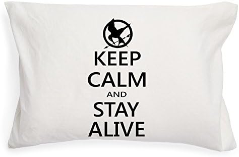 Keep Calm The Hunger Games Mockingjay Pillow Case