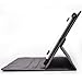 Universal 10inch Folio Tablet Case with Stand, compatible with Samsung Galaxy Tab 4 (Grey CARBON)