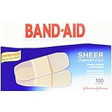 Band-Aid Sheer Comfort-Flex 100 All One Side
