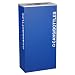 Ex-Cell Kaiser RC-KD17-C RYX Kaleidoscope XL Series Rectangular Steel Indoor Cans/Bottles Recycling Receptacle with Textured EXL-Coat Powder Coat Finish, 17 Gallon Capacity, 9-1/2" Length x 18-1/4" Width x 35-1/2" Height, Royal