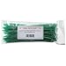 Micro Plastics Nylon Holiday Cable Tie, 8" Length, Green, 50 lbs Tensile Strength, (Pack of 100)