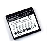 New 1600mAh Li-ion Battery for HTC Inspire 4G (AT&T), Desire HD (A9191), A9191, ACE; Fits BD26100 - White