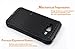 NageBee Hybrid Armor Stand Case with Holster and Locking Belt Clip for Samsung Galaxy Grand Prime - Holster Carbon Fiber Holster Black