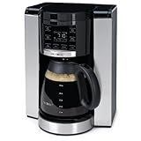 Mr. Coffee LWXSS33 12-Cup Programmable Coffeemaker with Touch-Screen Techno ....