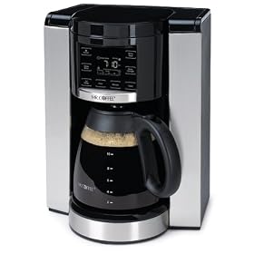 Mr. Coffee LWXSS33 12-Cup Programmable Coffeemaker with Touch-Screen Technology