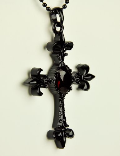 Swarovski Crystal Gothic Cross Pendant