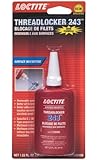 Loctite 1330906 243 Medium Strength Surface Insensitive Threadlocker, 36-milliliter Tube