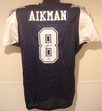 Troy Aikman Autographed/Hand Signed Dallas Cowboys Authentic Reebok Jersey
