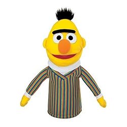 Sesame Street - Plush - Bert Hand Puppet