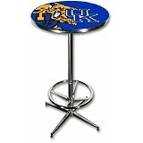 Sports Fan Products Kentucky Wildcats Chrome Pub Table