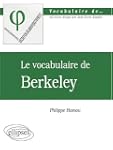 Le vocabulaire de Berkeley