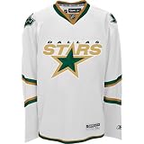 Dallas Stars RBK Premier NHL White Jersey