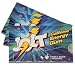 JOLT Hyper-Caffeinated Gum, Icy Mint ,12 Packs