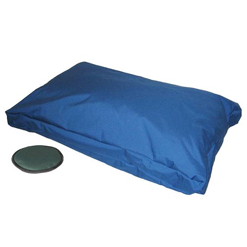Navy Blue Puppy Proof Bed & Toy - 36x54
