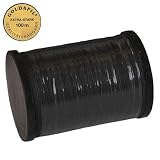 Produkt-Bild: 1 St&uuml;ck Spule a. 100m Qualit&auml;ts - N&auml;hgarn, Extra-Stark, Farb-Nr.1001 schwarz, Ne 16/3, 100% Polyester f&uuml;r die N&auml;hmaschine Garn, 1747