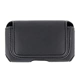 Black Cell Phone Case Pouch for Dell Venue Pro/ HTC Desire (CDMA)/ Droid In ....