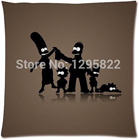 Ulive The Simpsons Custom Zippered Pillow Case 18X18 (One Side)-Pc18-1052