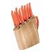 Rachael Ray Furi FUR865 Furi Gusto-Grip Bamboo Block 10-Piece Knife Set