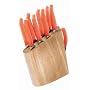 Rachael Ray Furi FUR865 Furi Gusto-Grip Birchwood Block 10-Piece Knife Set