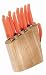 Furi Rachael Ray Gusto-Grip Birchwood Block 10-Piece Knife Set