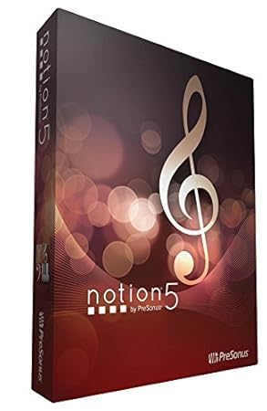 Presonus 137598 Notion 5 Music Notation Software
