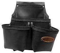 McGuire-Nicholas 690-BLK  Black 4-Pocket Framer'S Pouch