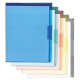 Smead(R) Polypropylene Project Viewers, Assorted Colors, Pack Of 5