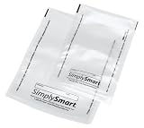 Vacuum Sealer Bag Assortment (20 Pint, 30 Quart), 50-Count Packages (Pack of 2)