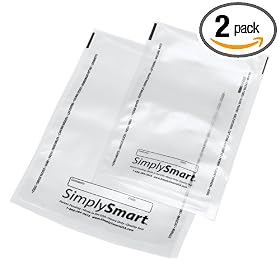 Vacuum Sealer Bag Assortment (20 Pint, 30 Quart), 50-Count Packages (Pack of 2)