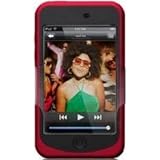 iSkin ISKTCH2GRD 2G iPod Touch Duo Silicon Skin Protector - Diablo (Red/Black)