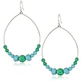 Lucky Brand Ranch Inn Silver-Tone Turquoise Be