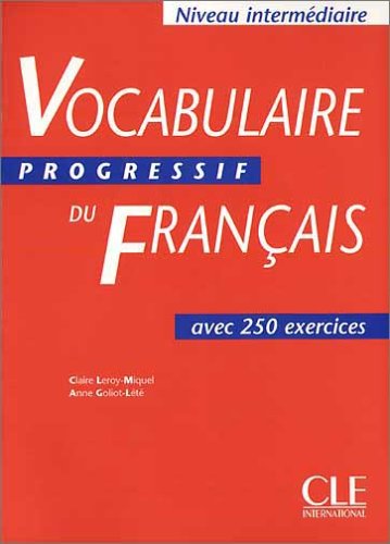 Vocabulaire progressif du francaise. Niveau intermediaire. Textbuch