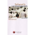 Selwyn's Law of Employment book cover