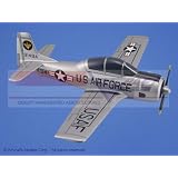 T-28 Trojan USAF Wood Airplane Model