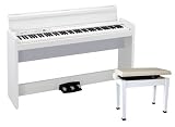 �y���{�����Ꭹ�݃C�X/�b�� K48WH�t�zKORG/�R���O LP-380WH �d�q�s�A�m