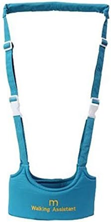 Sanheshun Adjustable Baby Toddler Kid Walking Assistant Safety Harness Walker Strap Belt (Lake Blue)