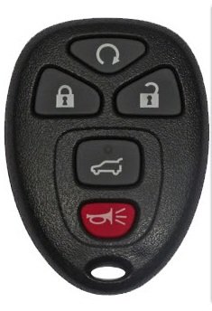 2007-2009 Chevy Tahoe Keyless Entry Remote Fob Clicker With Free Do-It-Yourself Programming+ Free eKeylessRemotes Guide