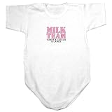 BABY BODYSUIT WHITE  MILK TEAM TURKS  CAICOS ISLANDS  3  6 Months